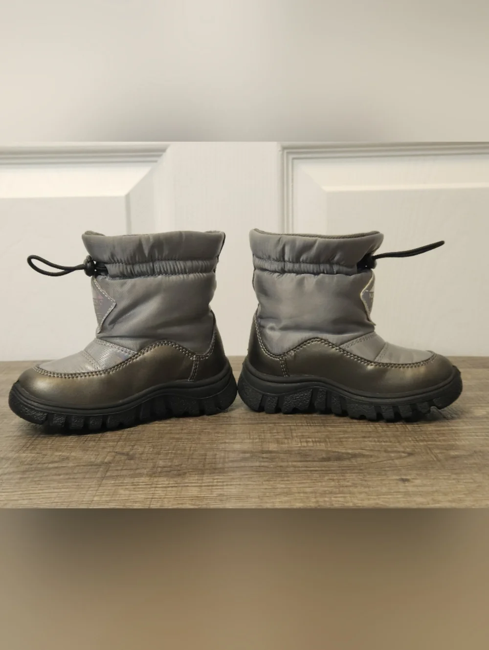 Naturino Infant Gray Winter Boots - Waterproof Size 22/US 6